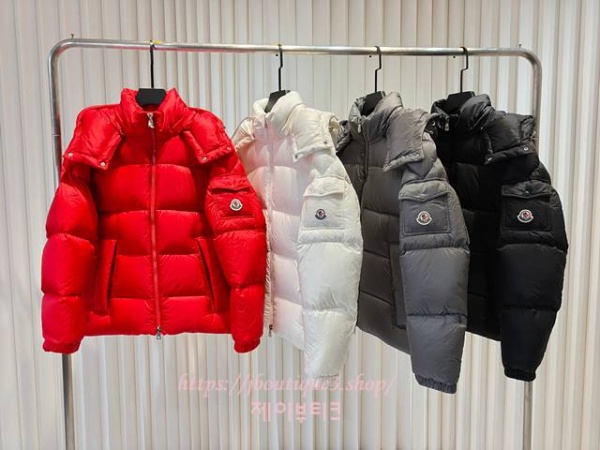 몽클레어 남성 Couyere 후드 쇼트 다운 재킷 (4color)