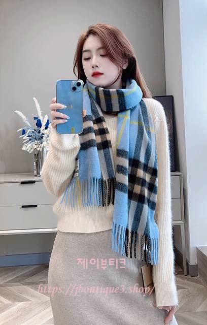 버버리 머플러 목도리