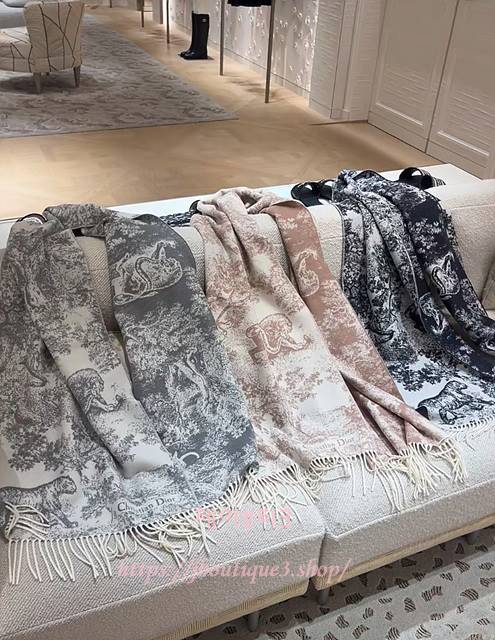 디올 목도리 머플러 (3color)