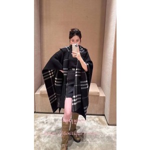 버버리 케이프 판초