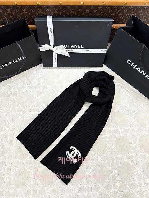 샤넬 머플러 목도리