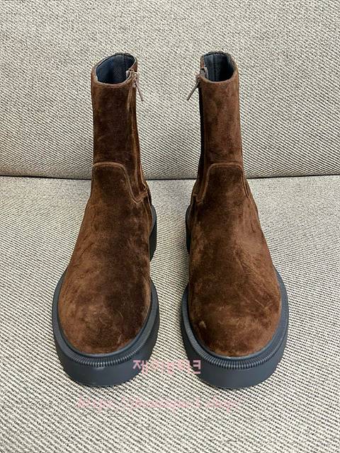 더로우 앵클 부츠