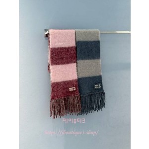 미우미우 머플러 목도리 (2color)