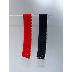 미우미우 케이블 니트 머플러 목도리 (2color)