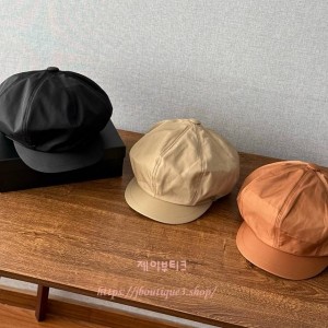 프라다 리나일론 뉴스보이 캡 모자 (3color)