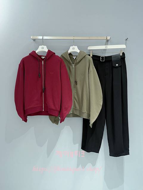 로에베 후드 집업 (2color)