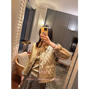 버버리 퀼팅 자켓