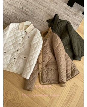 버버리 퀼팅 점퍼 (3color)