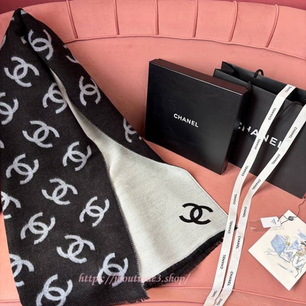 샤넬 숄 머플러