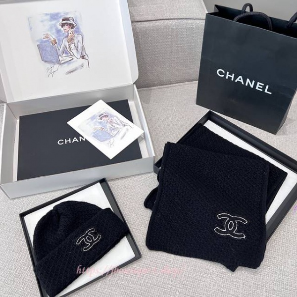 샤넬 비니 머플러