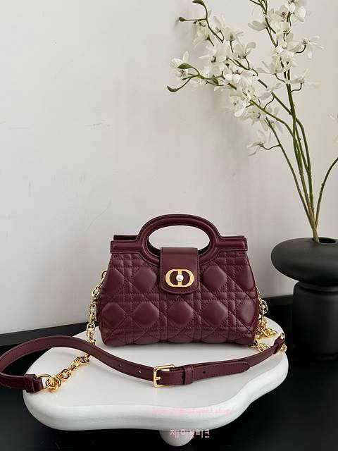 디올 Jolie 졸리 탑 핸들 미니 백