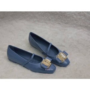 페라가모 뉴 바라 플레이트 발레 펌프스