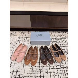 프라다 발레리나 메리제인 플랫 (4color)