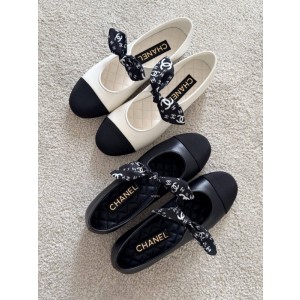 샤넬 메리제인 플랫 (2color)