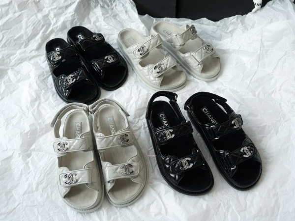 샤넬 샌들 슬리퍼 (2color)