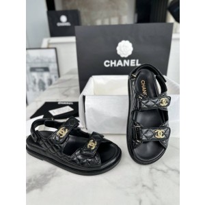 샤넬 벨크로 샌들