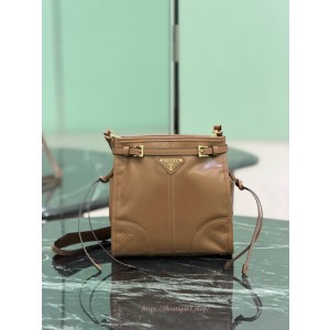 프라다 보니 가죽 미니 숄더 백