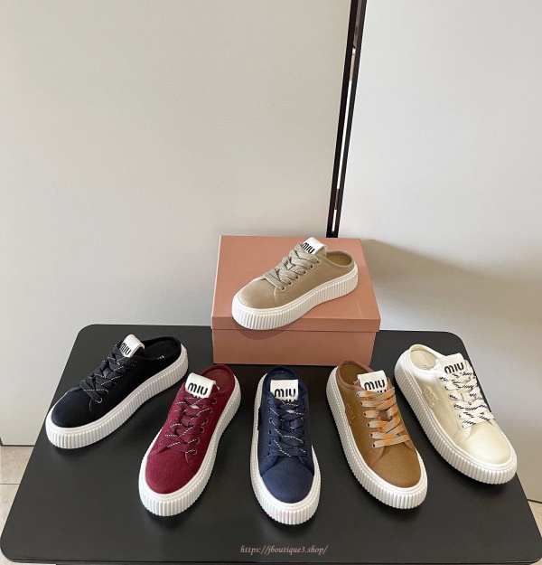 미우미우 스니커즈 뮬 (6color)