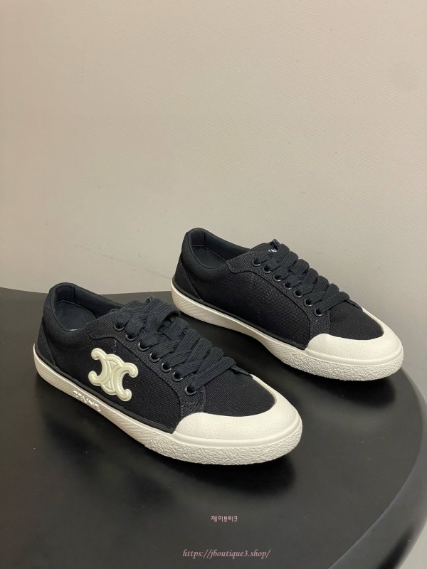 셀린느 캔버스 스니커즈