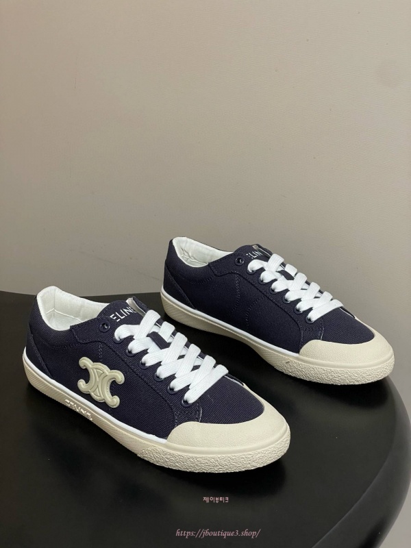 셀린느 캔버스 스니커즈