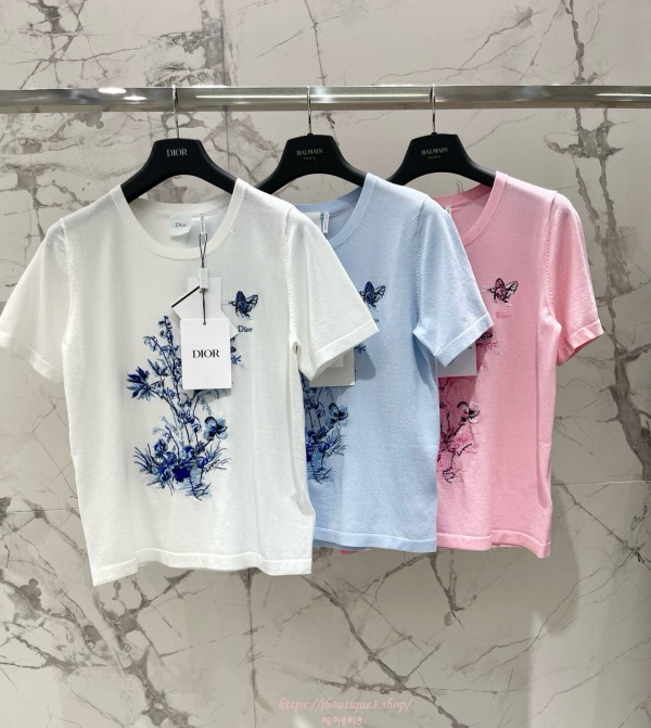 디올 반팔 티셔츠 (3color)