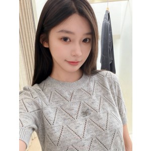 샤넬 반팔 니트 (2color)