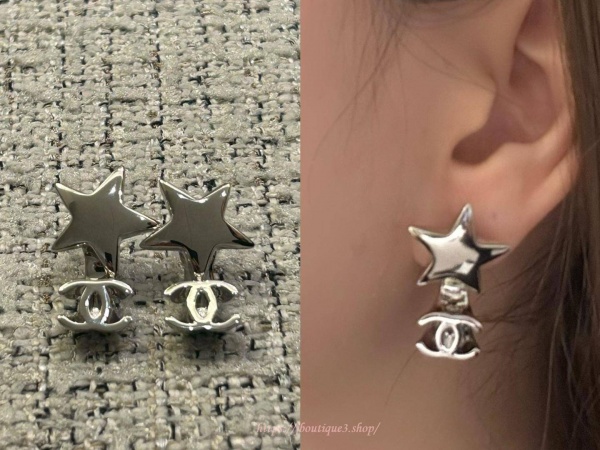 샤넬 이어링 (2color)