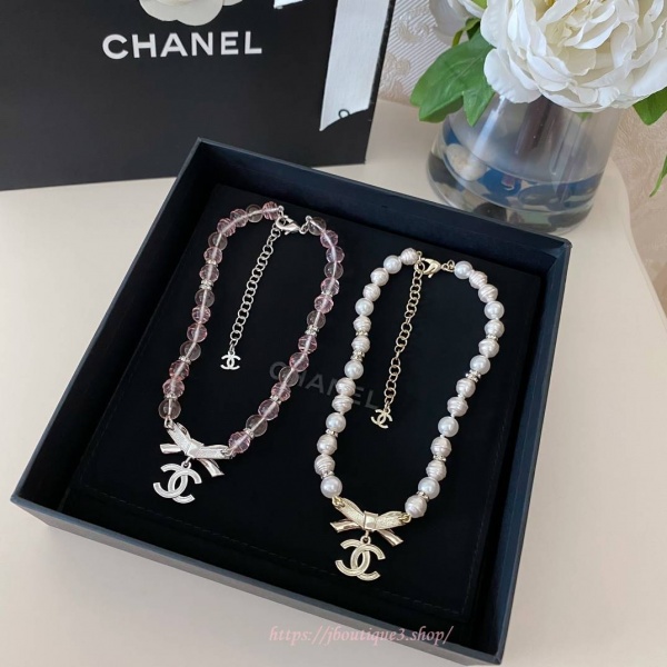 샤넬 네크리스 (2color)