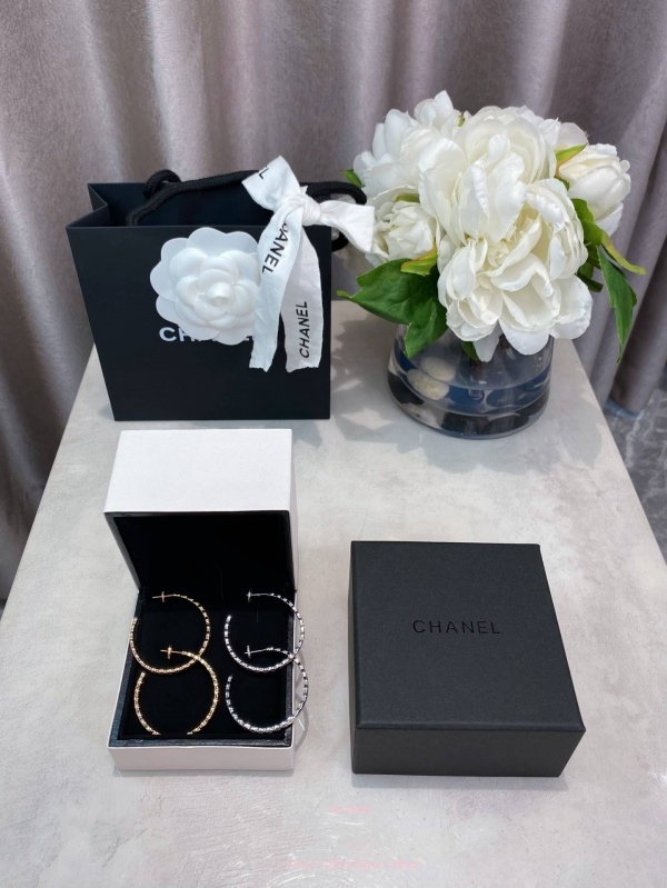 샤넬 이어링 (2color)
