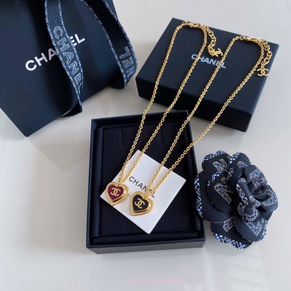 샤넬 네크리스 (2color)