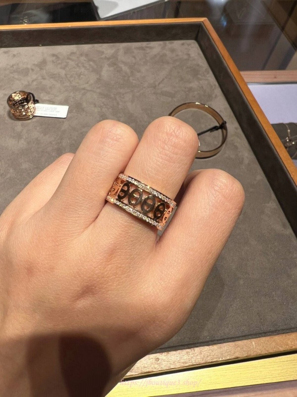 에르메스 Chaine d'ancre Divine 링, 스몰 모델