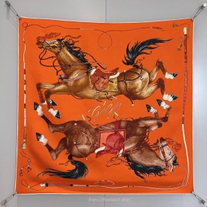 에르메스 신상 Grand Galop 스카프 90