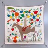 에르메스 Le Pommier Sellier 스카프 90