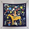 에르메스 Le Pommier Sellier 스카프 90