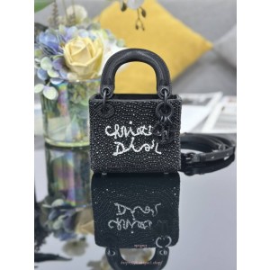 디올 Lady Dior 마이크로 백