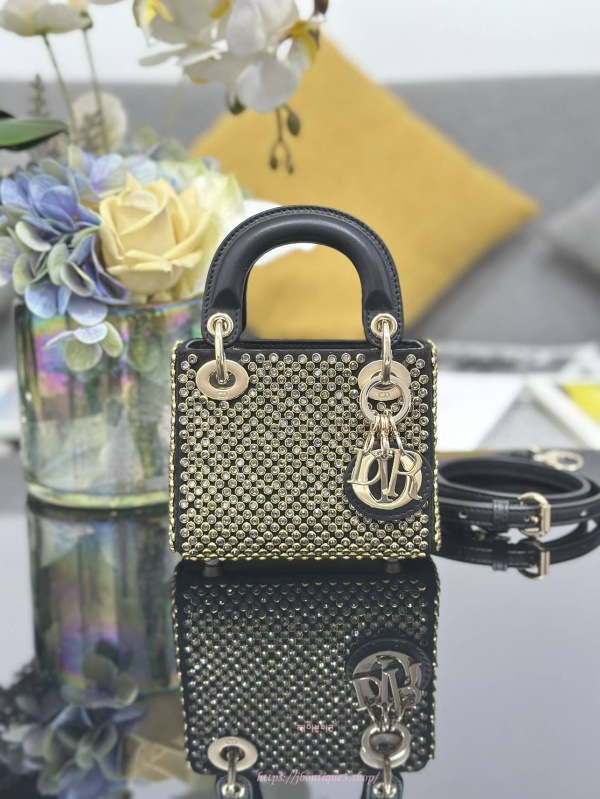 디올 Lady Dior 마이크로 백