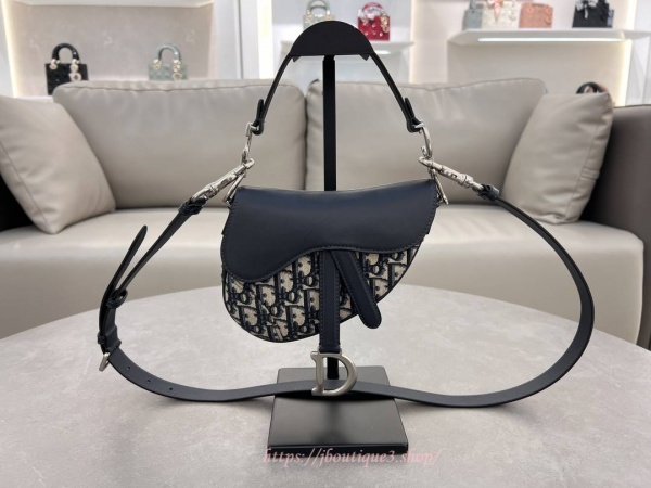 디올 Saddle 스트랩백 미니