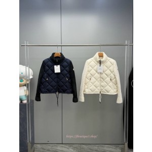 몽클레어 코튼 블렌드 패딩 집업 가디건 (2color)