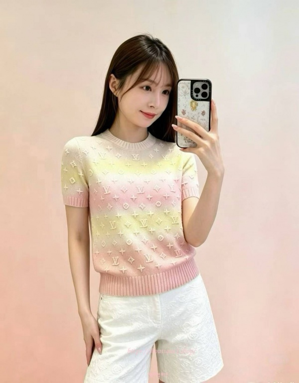 루이비통 반팔 니트