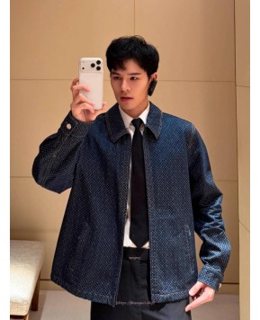 루이비통 남성 데님 자켓